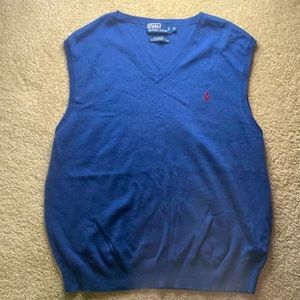 Men’s XL Blue Ralph Lauren Polo Vest